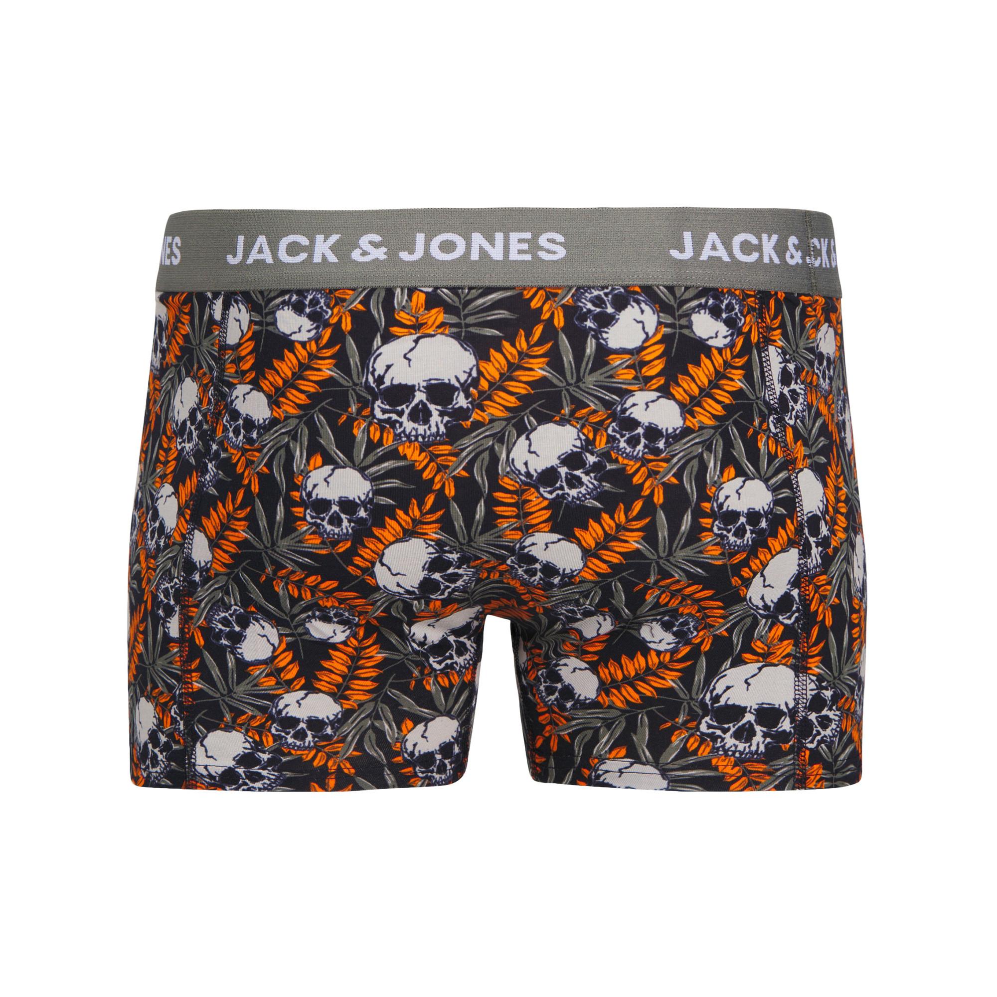 JACK & JONES JACCOLLIN TRUNKS 3P Lot de 3 boxers 