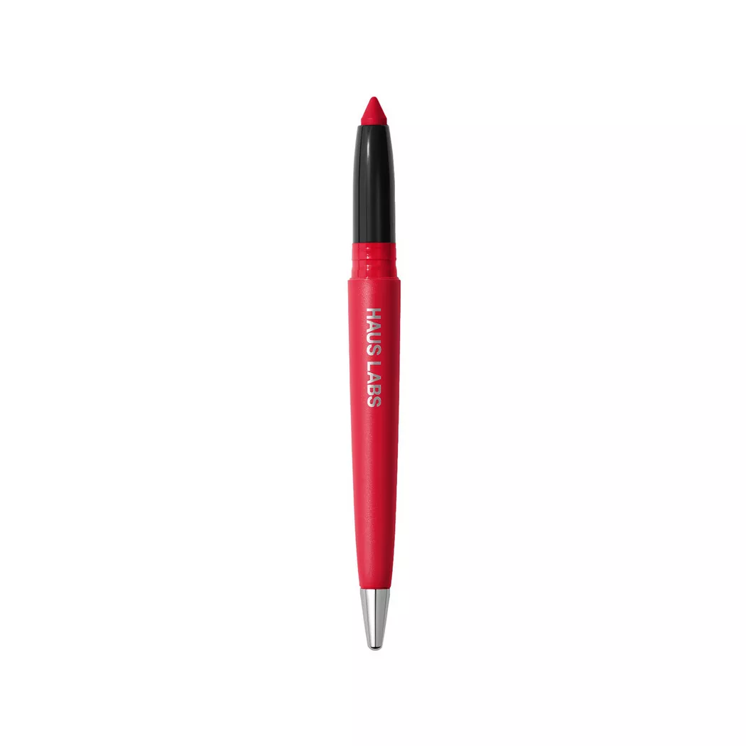 Haus Labs - Lippenstift, Monster Lip Crayon Vegan Lipstick and Lip Liner, 1.4 g, Scarlet Matte