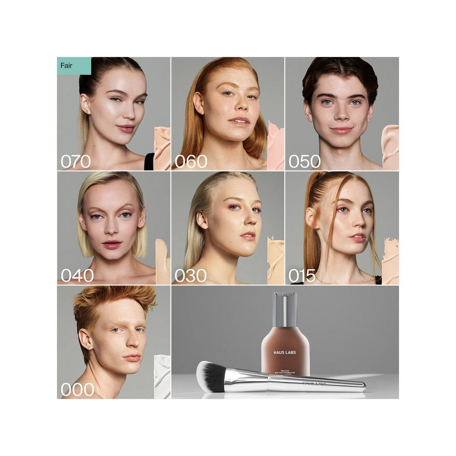 Haus Labs Triclone Skin Tech Foundation - Mittlere Deckkraft mit fermentierter Arnika 