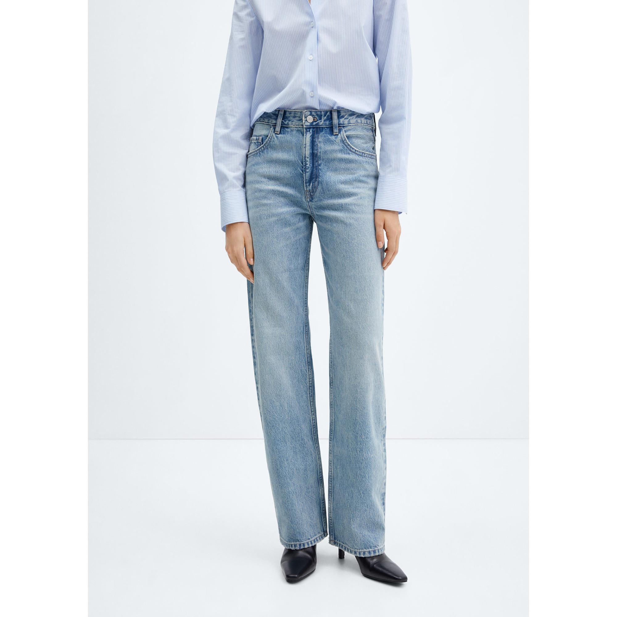 Image of Jeans Damen Gewittergrau 34