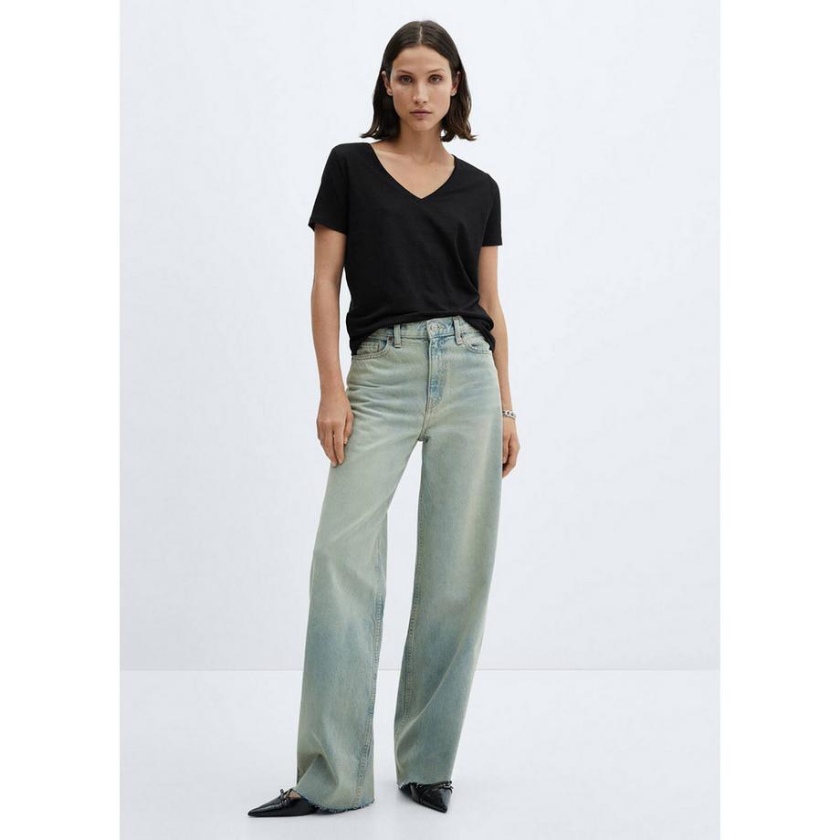 MANGO LINITO T-Shirt Col V  