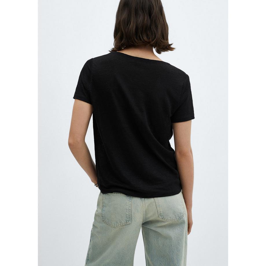 MANGO LINITO T-Shirt Col V  