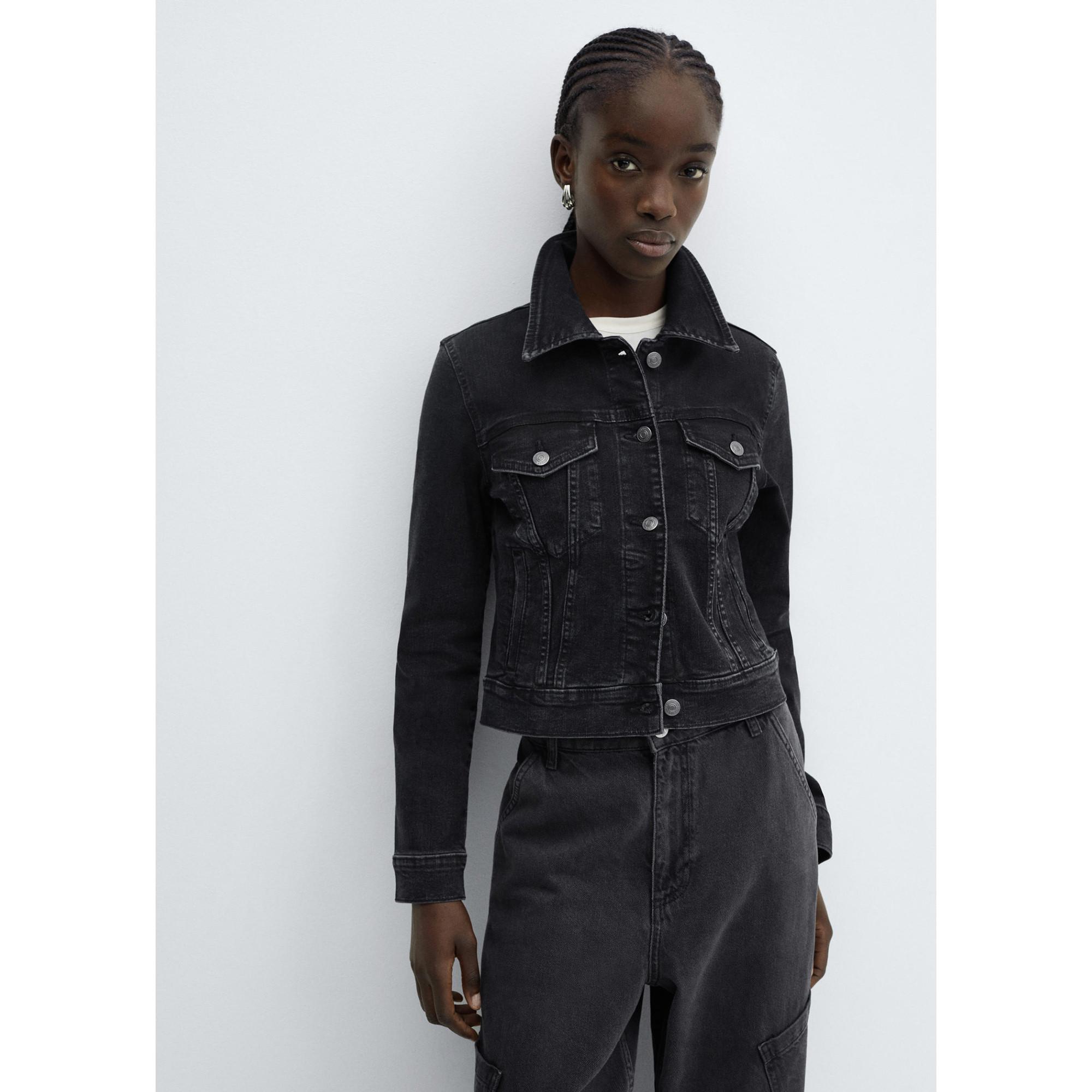 Image of Jacke Damen Black Stoned XL