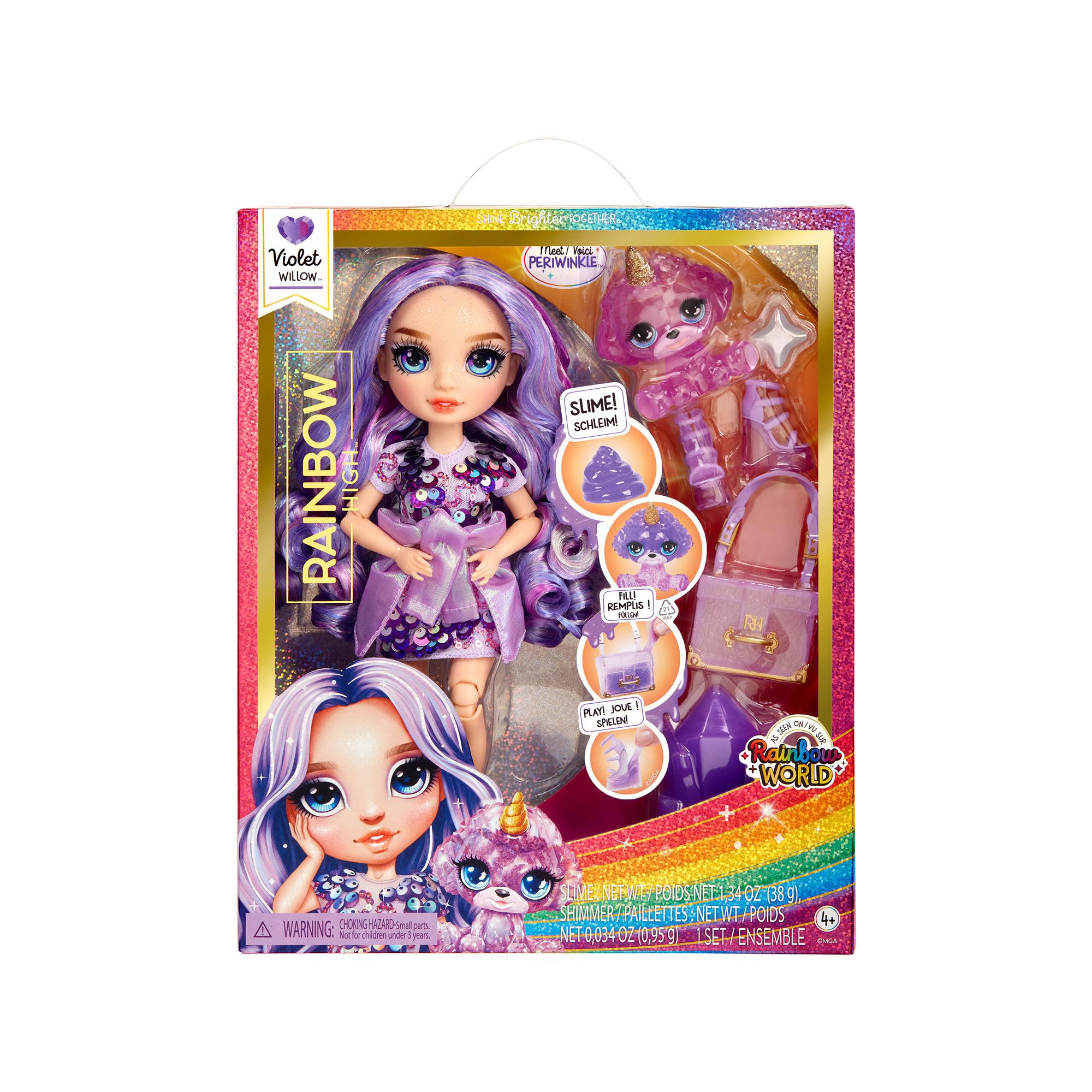 MGA  Rainbow High Fashion Doll Violet 
