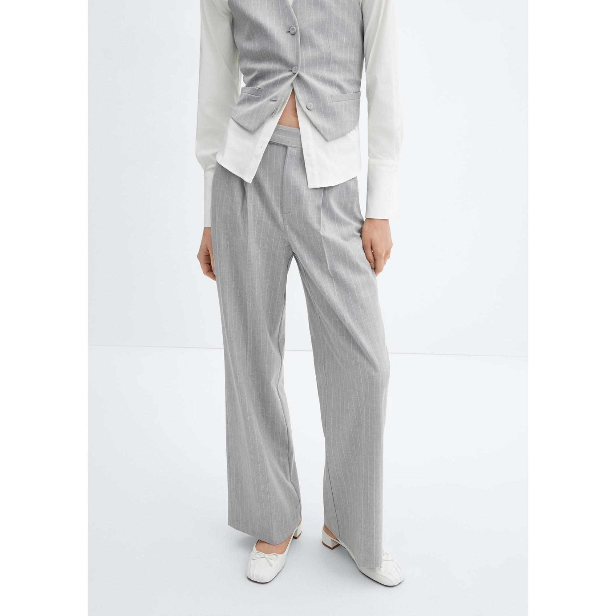 Image of Hose Damen Grau Melange 42