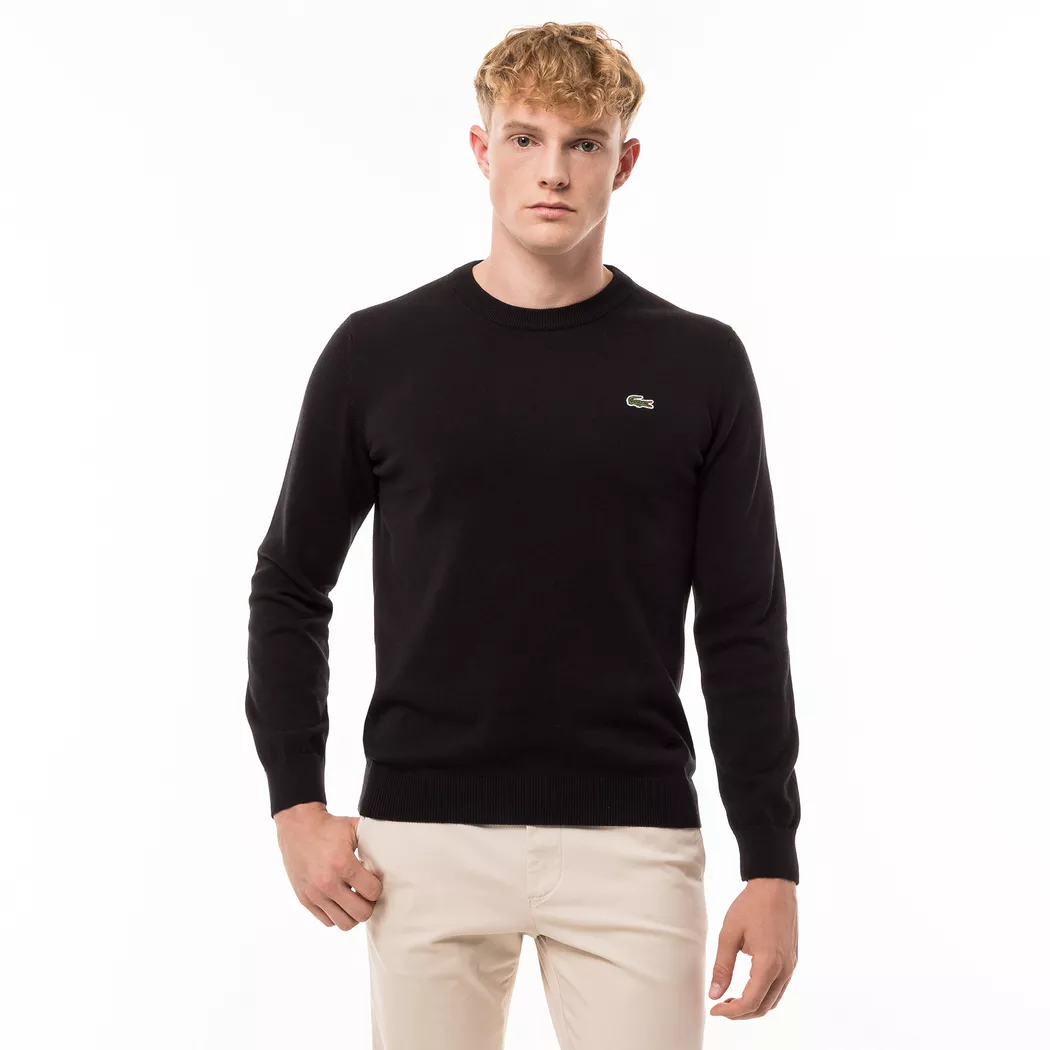 LACOSTE Pullover  schwarz | M