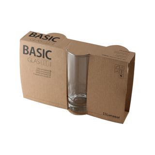 Lunasol Longdrinkglas, 3 Stück Basic 