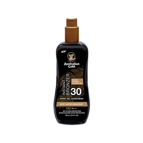 Australian Gold  SPF 30 Spray Gel Bronzer Travelsize 