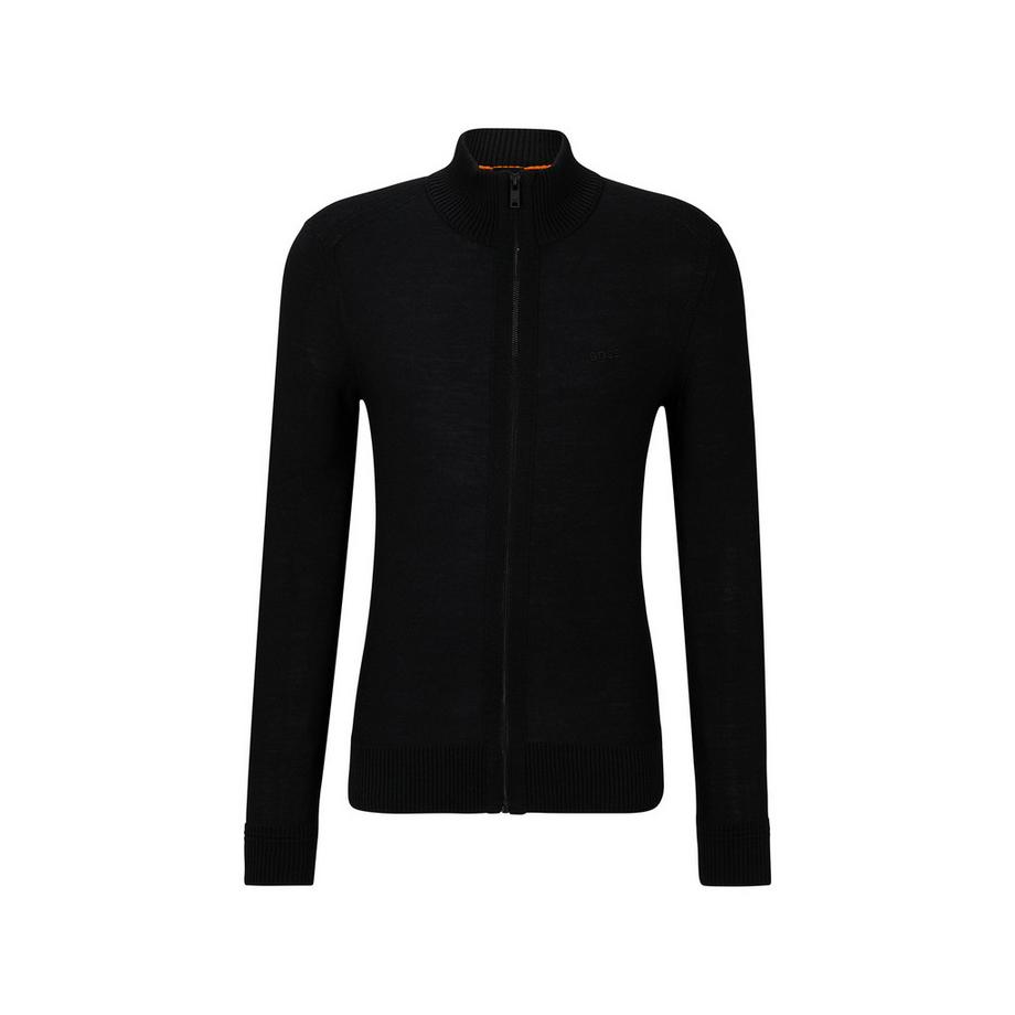 BOSS ORANGE Avac Full Zip Collo Alto Cardigan  