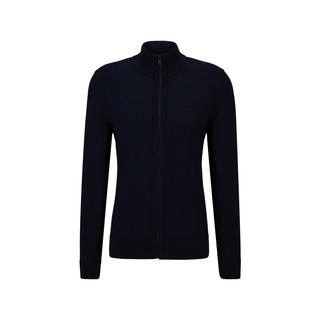 BOSS ORANGE Sweatcardigan Full Zip Stehkragen  