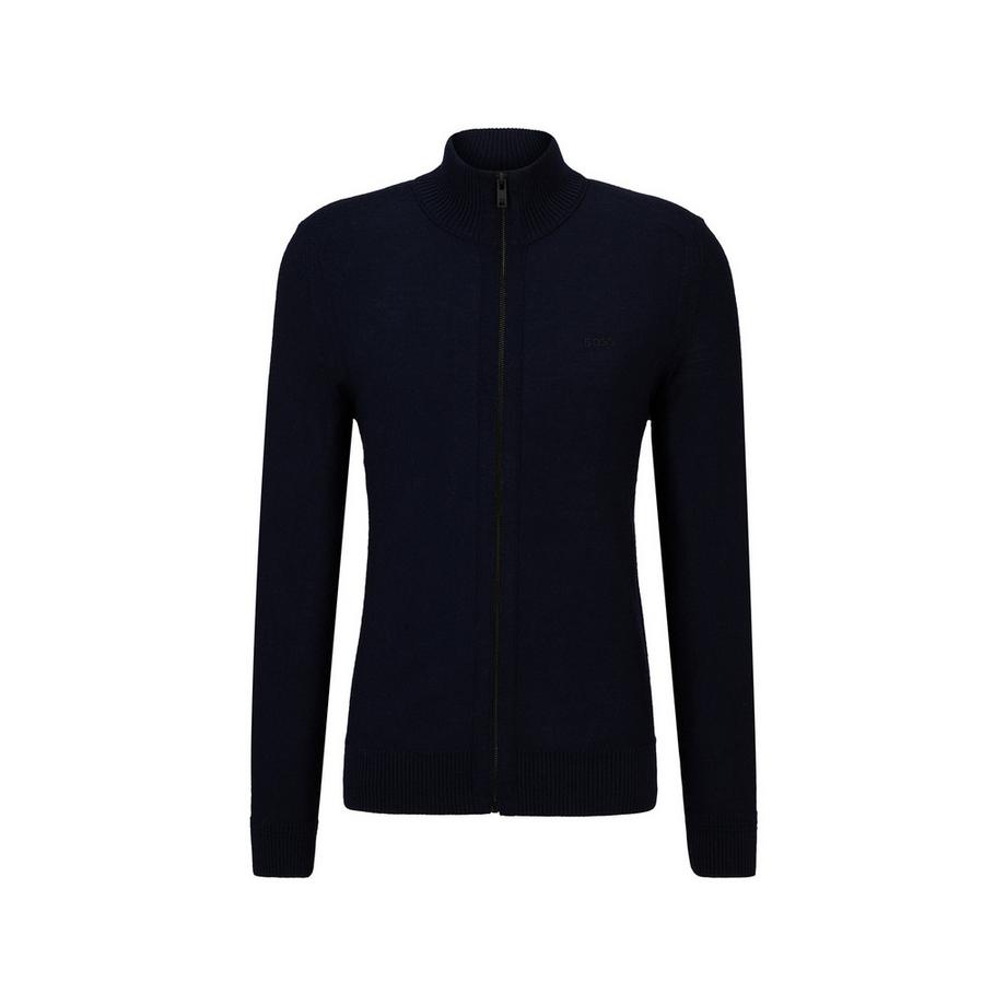 BOSS ORANGE Avac Full Zip Collo Alto Cardigan  