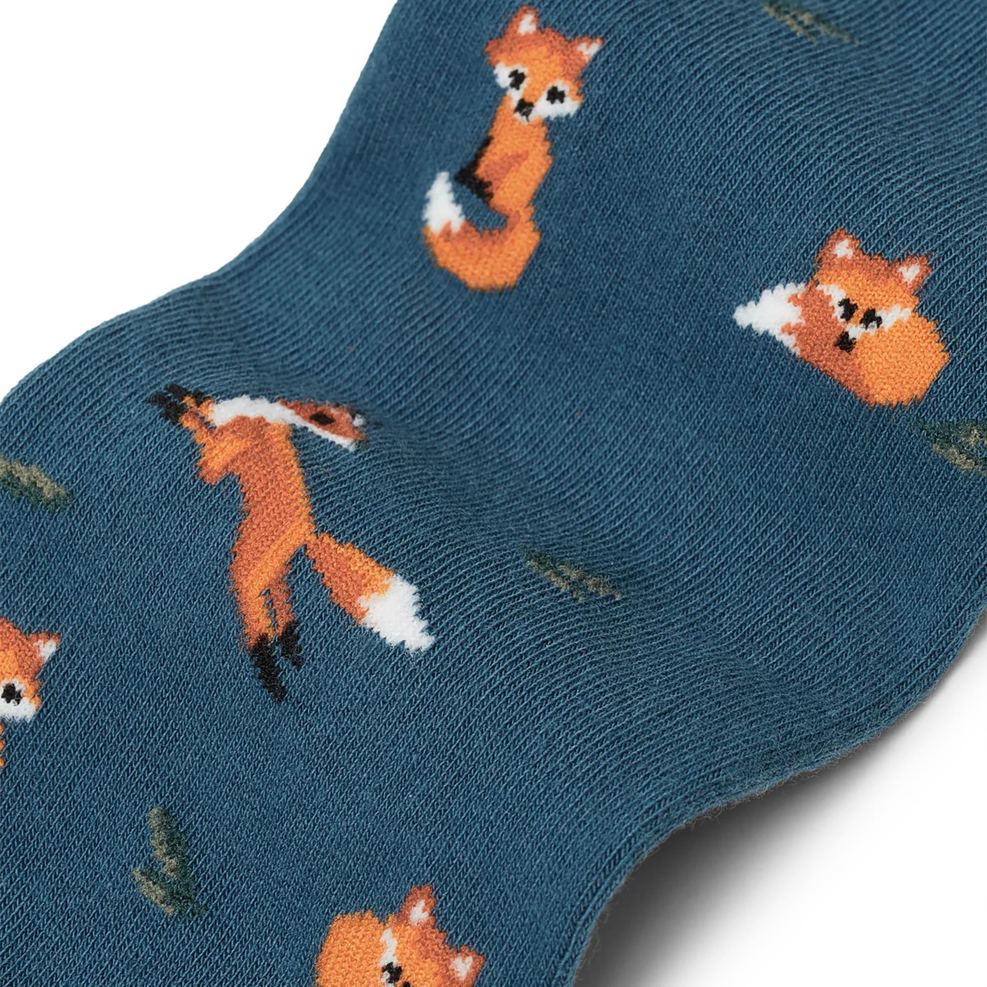 von Jungfeld Fuchs Wadenlange Socken 