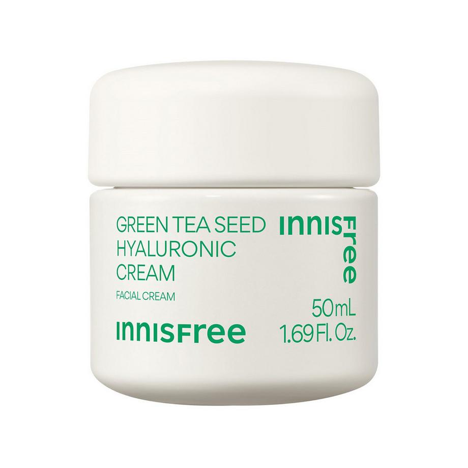 innisfree  Crema idratante con acido ialuronico e tè verde - Crema idratante 