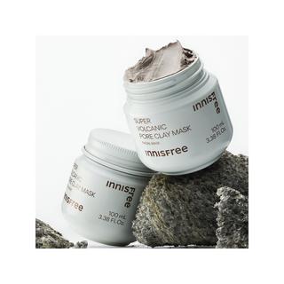 innisfree  Masque à l'argile aux Roches Volcaniques et aux AHA - Masque Réducteur de Pores 