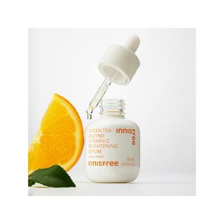 innisfree  Siero illuminante con enzima di tè verde e vitamina C - Siero anti-macchie 