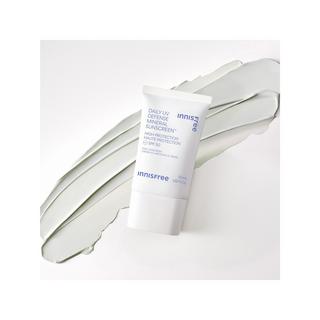 innisfree  Mineralische Sonnencreme fürs Gesicht für den Alltag LSF 50 - UVA- / UVB-Schutz 