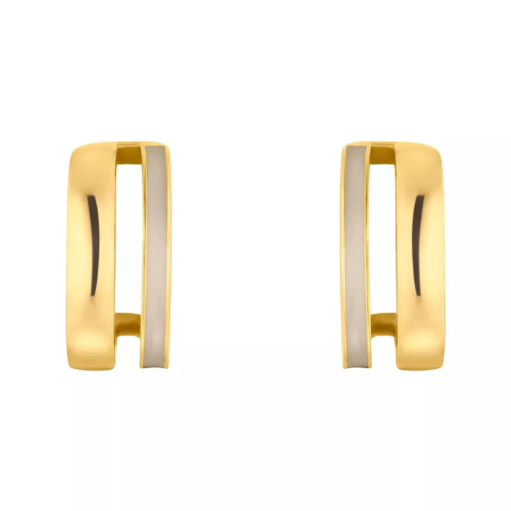 s. Oliver - Ohrstecker, One Size, Goldfarben