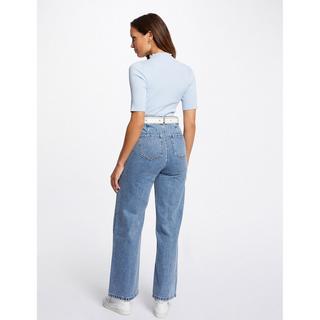 MORGAN High Waist Wide Leg Jeans  