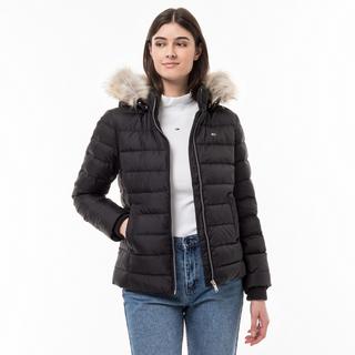 TOMMY JEANS Doudoune avec col en fausse fourrure  