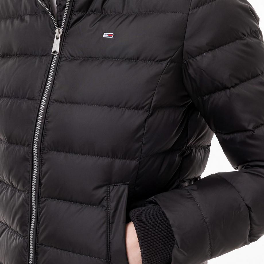 TOMMY JEANS Giacca imbottita con collo in pelliccia sintetica  