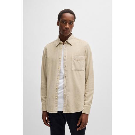 BOSS ORANGE Cord Hemd Langarm  