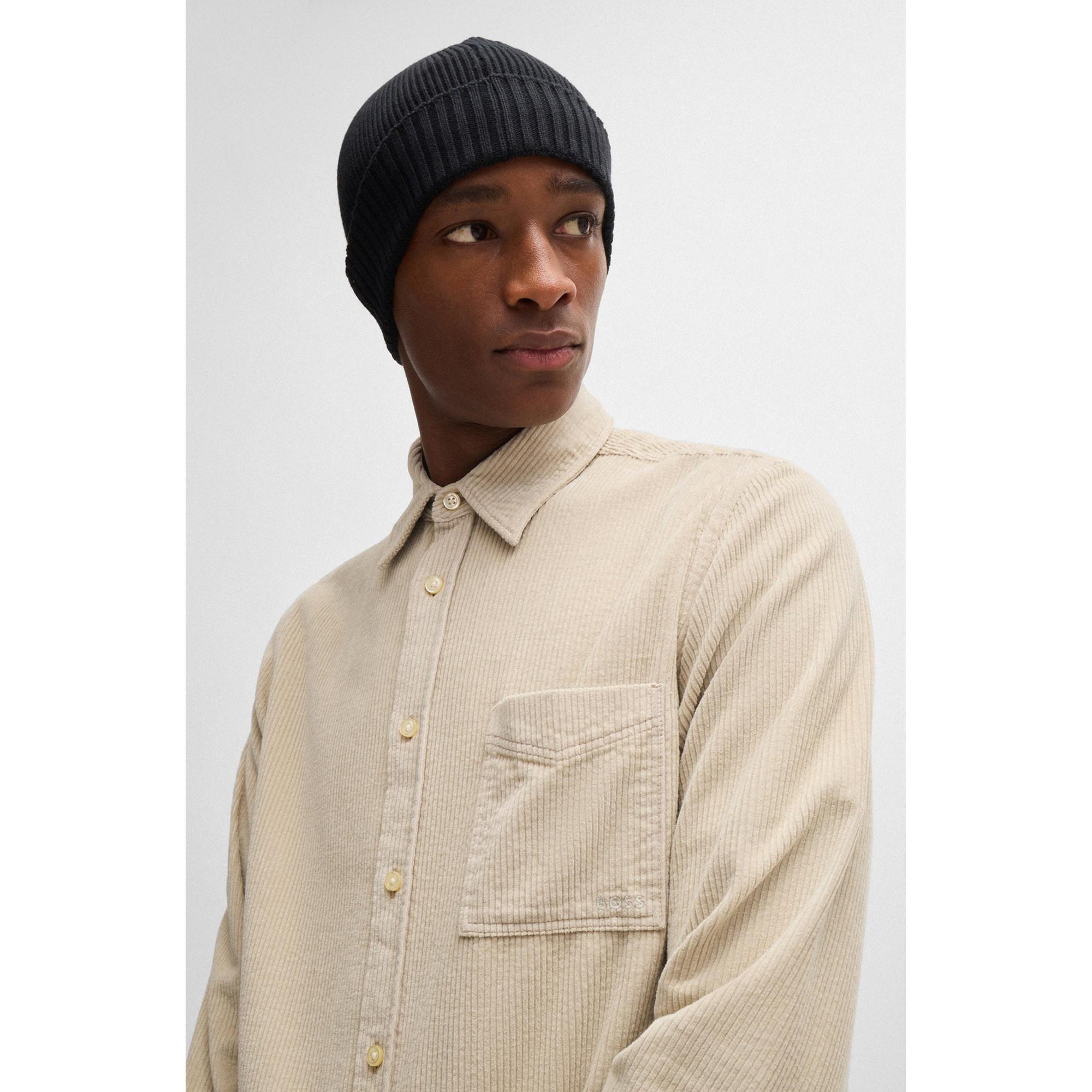 BOSS ORANGE Cord Hemd Langarm  