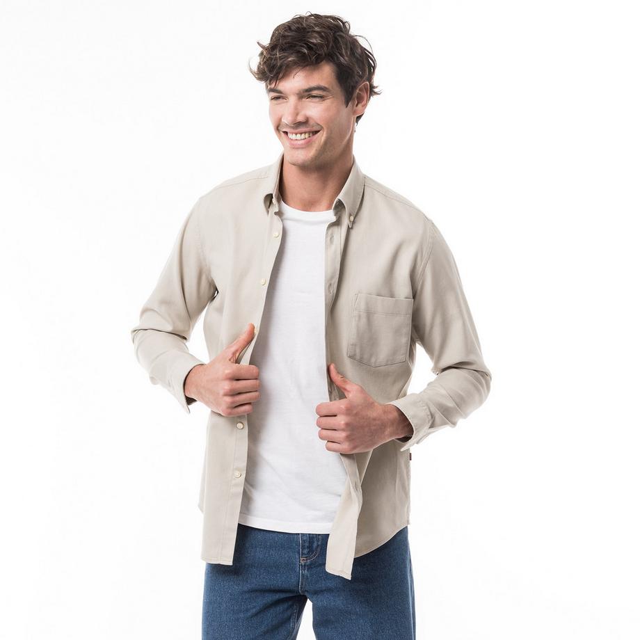 Camicia, regular fit, maniche lunghe