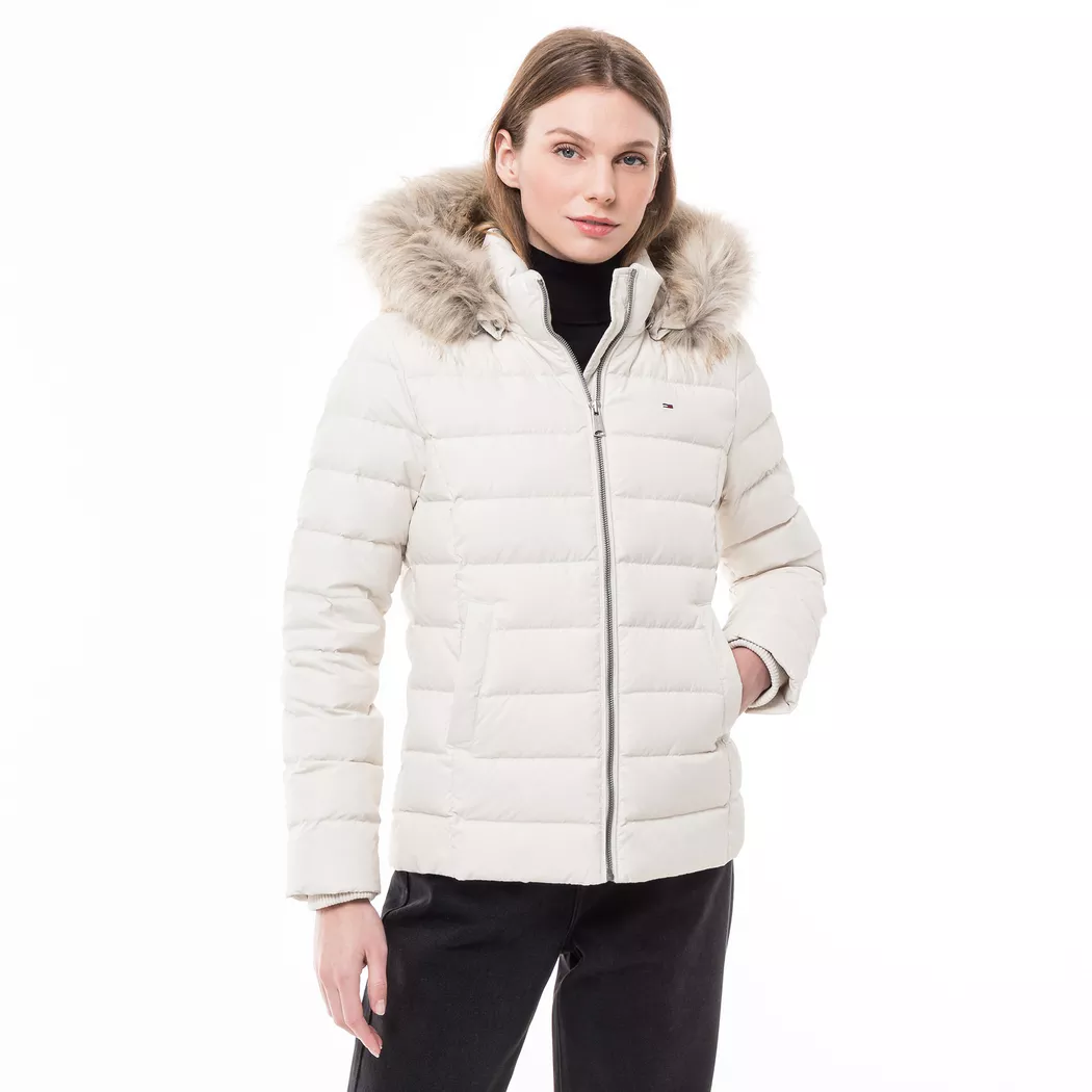 Tommy Jeans - Pufferjacke, für Damen, Beige, Größe XS