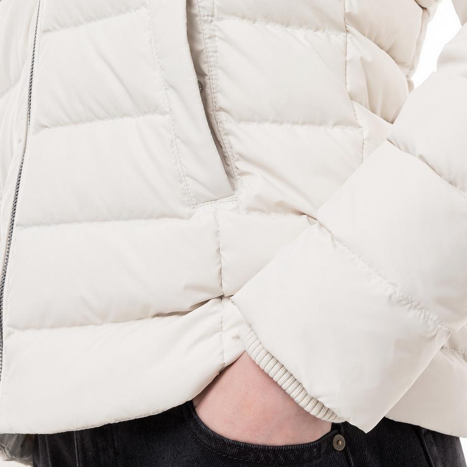 TOMMY JEANS Doudoune avec col en fausse fourrure  