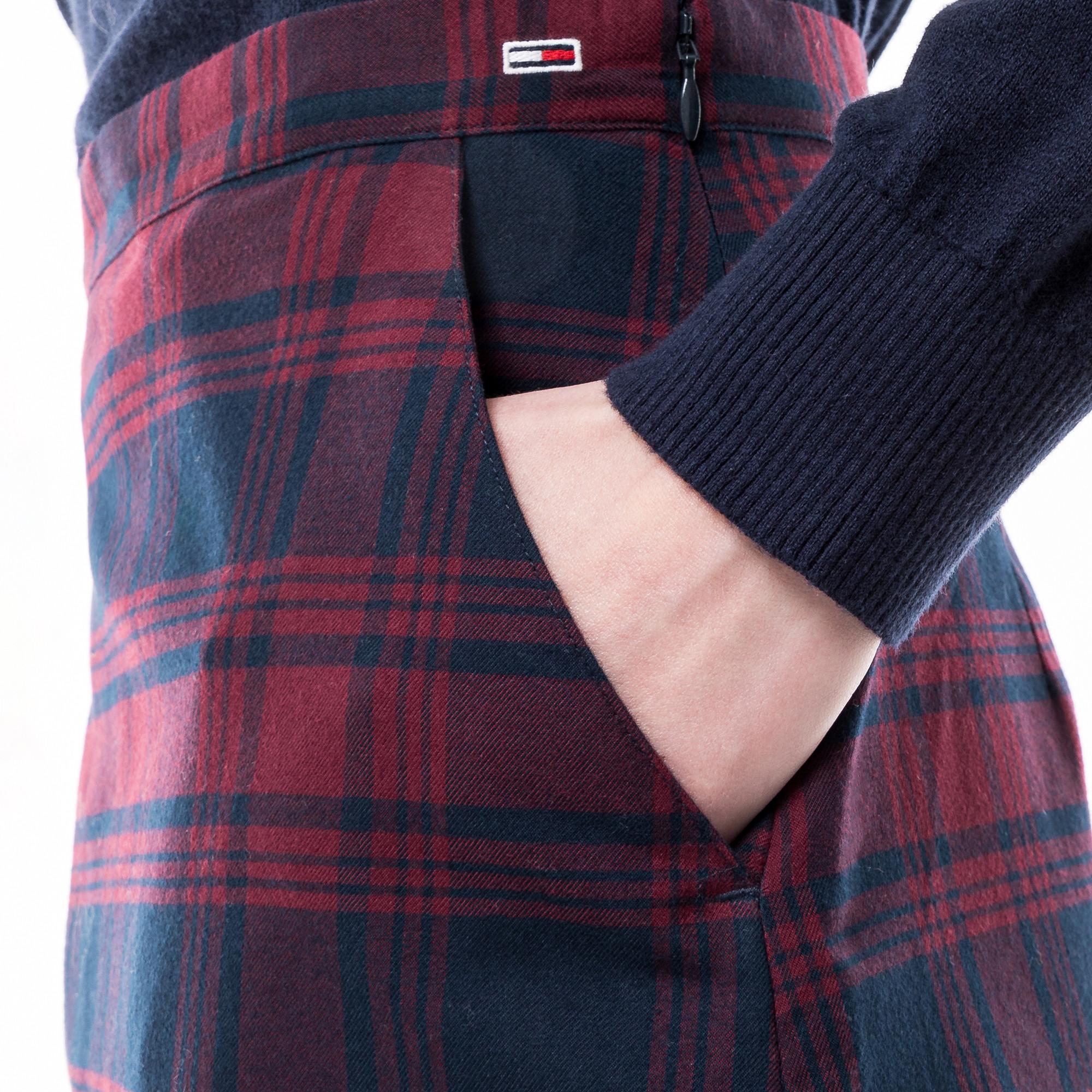 TOMMY JEANS Mini-jupe à carreaux  