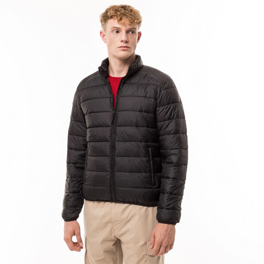 Manor Man Wattierte Jacke ohne Kapuze  