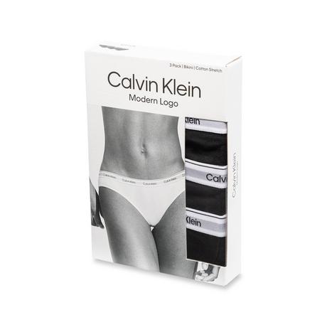 Calvin Klein Modern Logo Lot de 3 Slips  