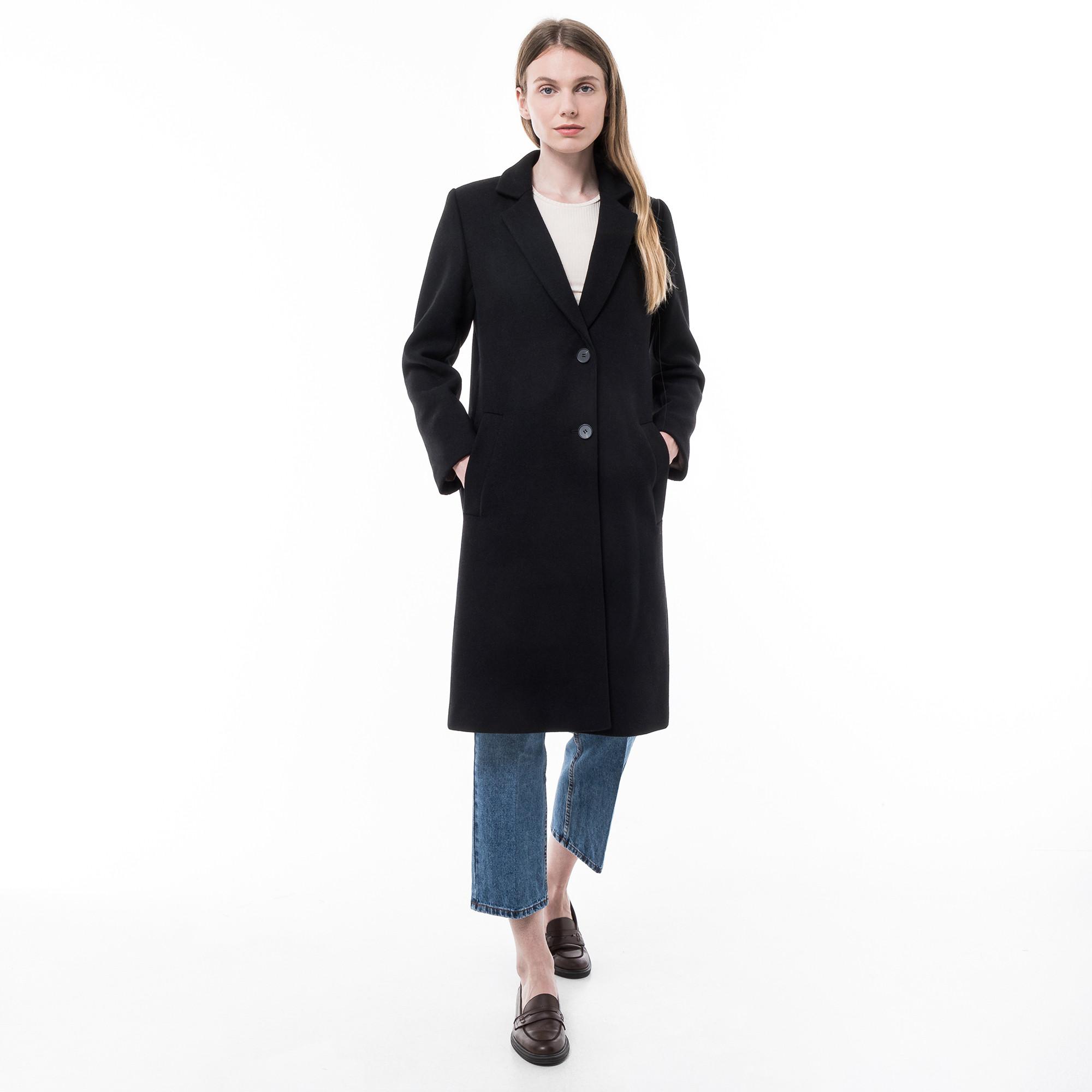 Manor Woman  Manteau court en cachemire, évasé 