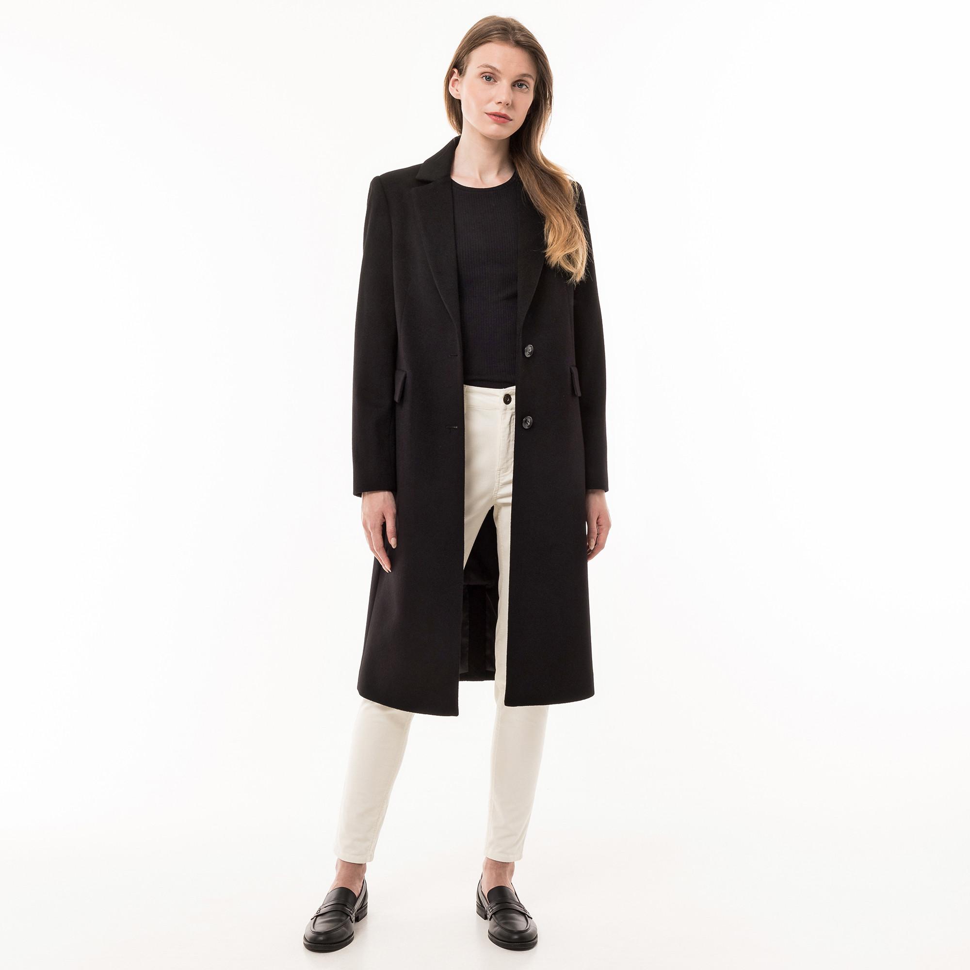 Manor Woman  Manteau midi en cachemire, évasé 