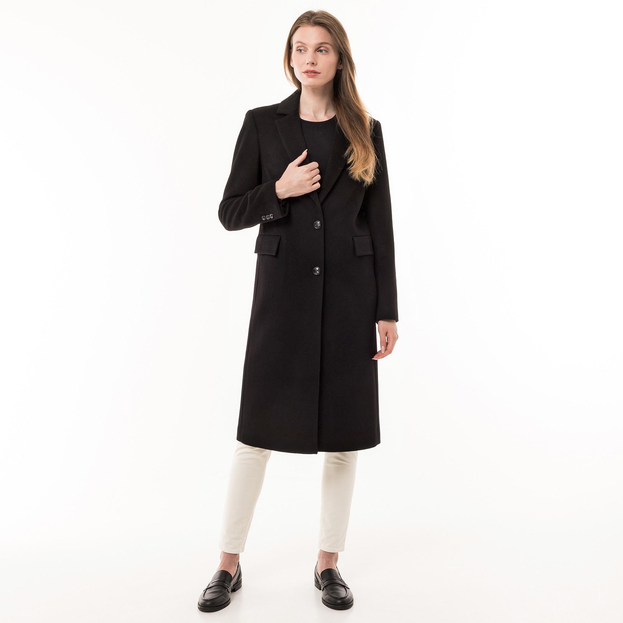 Manor Woman  Manteau midi en cachemire, évasé 