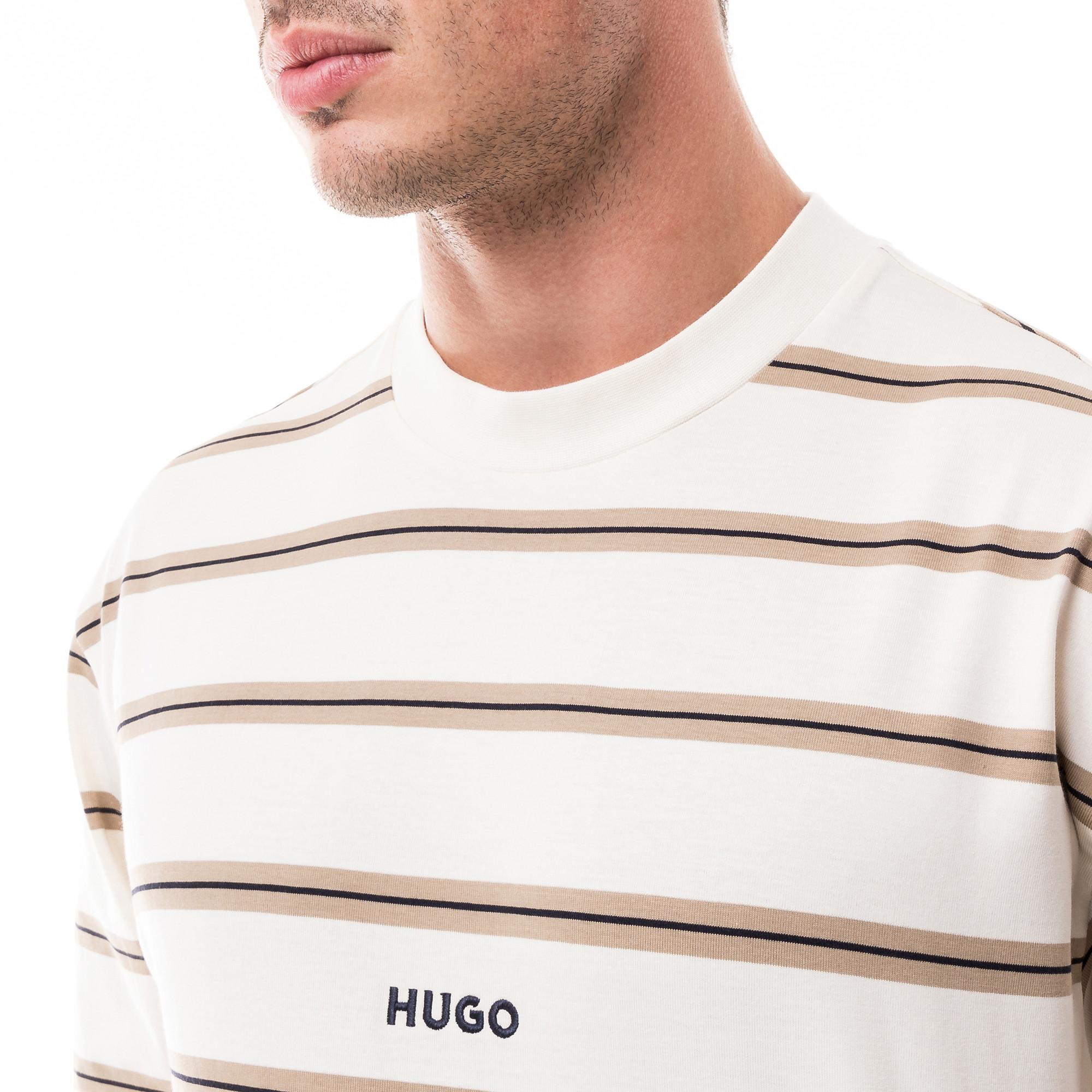 HUGO BLUE Nistriplo 10265743 01 T-shirt, manches longues 