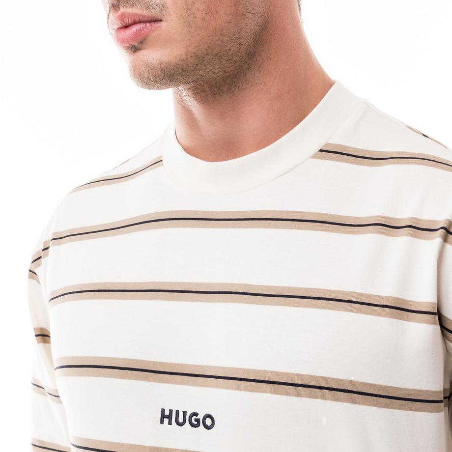 HUGO BLUE Langarm Gestreiftes T-Shirt  