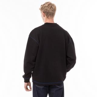 HUGO BLUE Nitlogolong Felpa Girocollo Vestibilità Relaxed Fit  