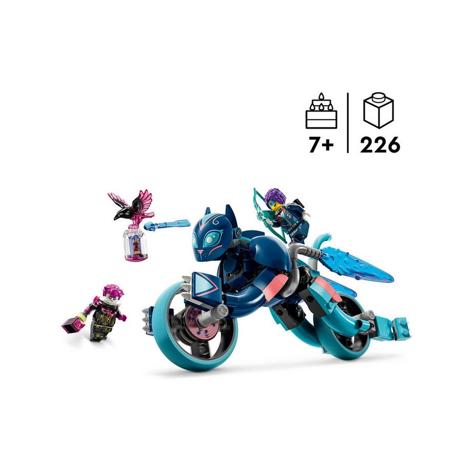 LEGO®  71479 Le chat-moto de Zoey 