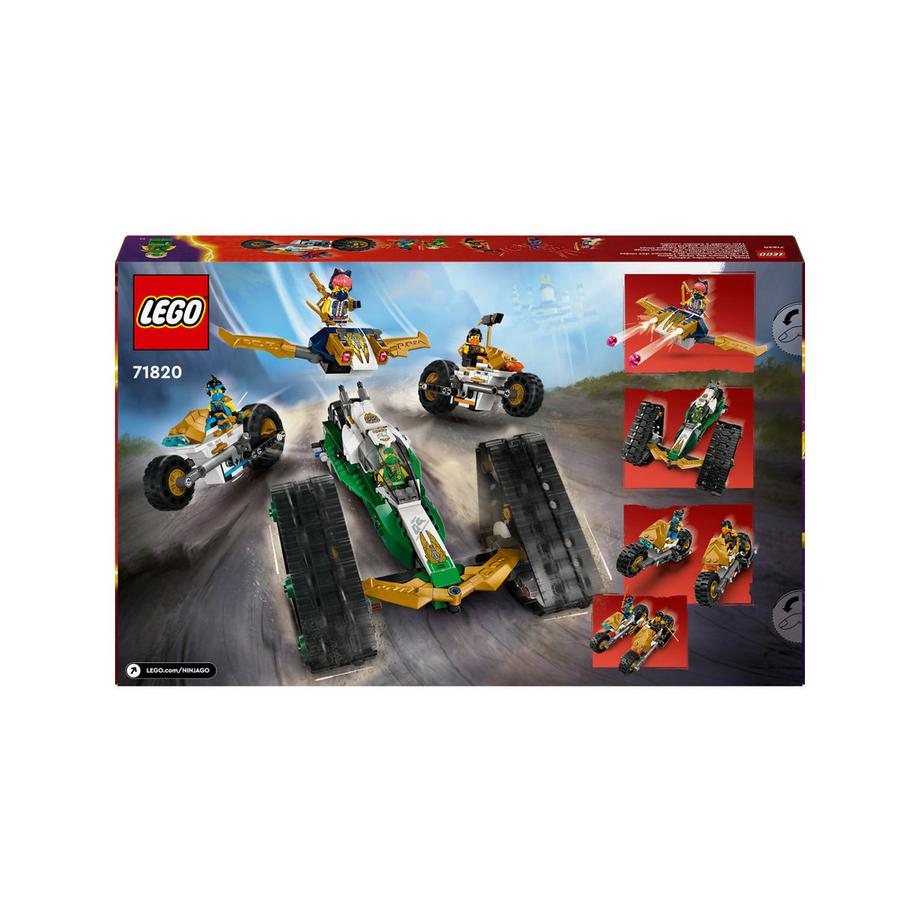 LEGO®  71820 Le véhicule combiné de l’équipe des ninjas 
