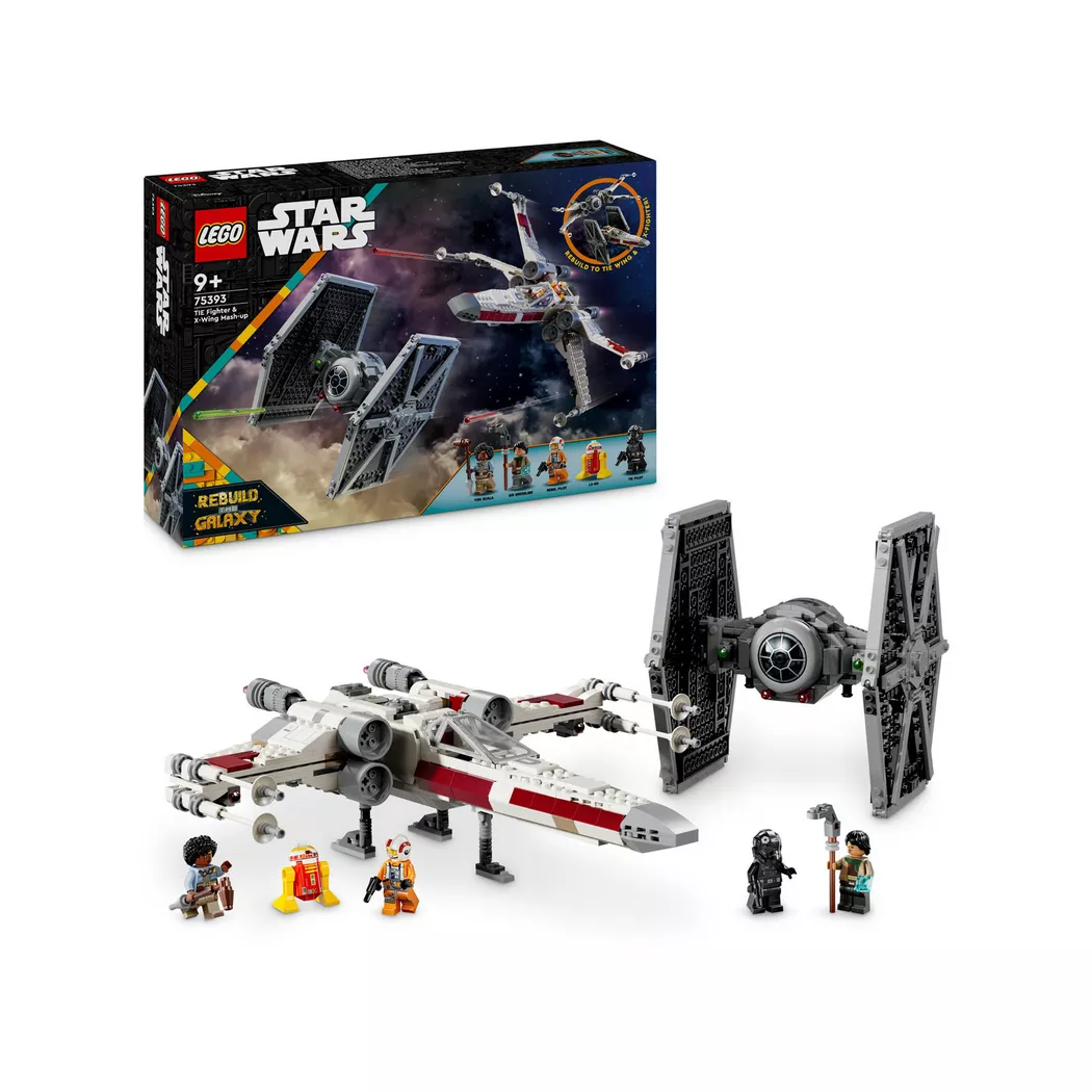 LEGO® - 75393 Mashup aus TIE Fighter & X-Wing, Multicolor