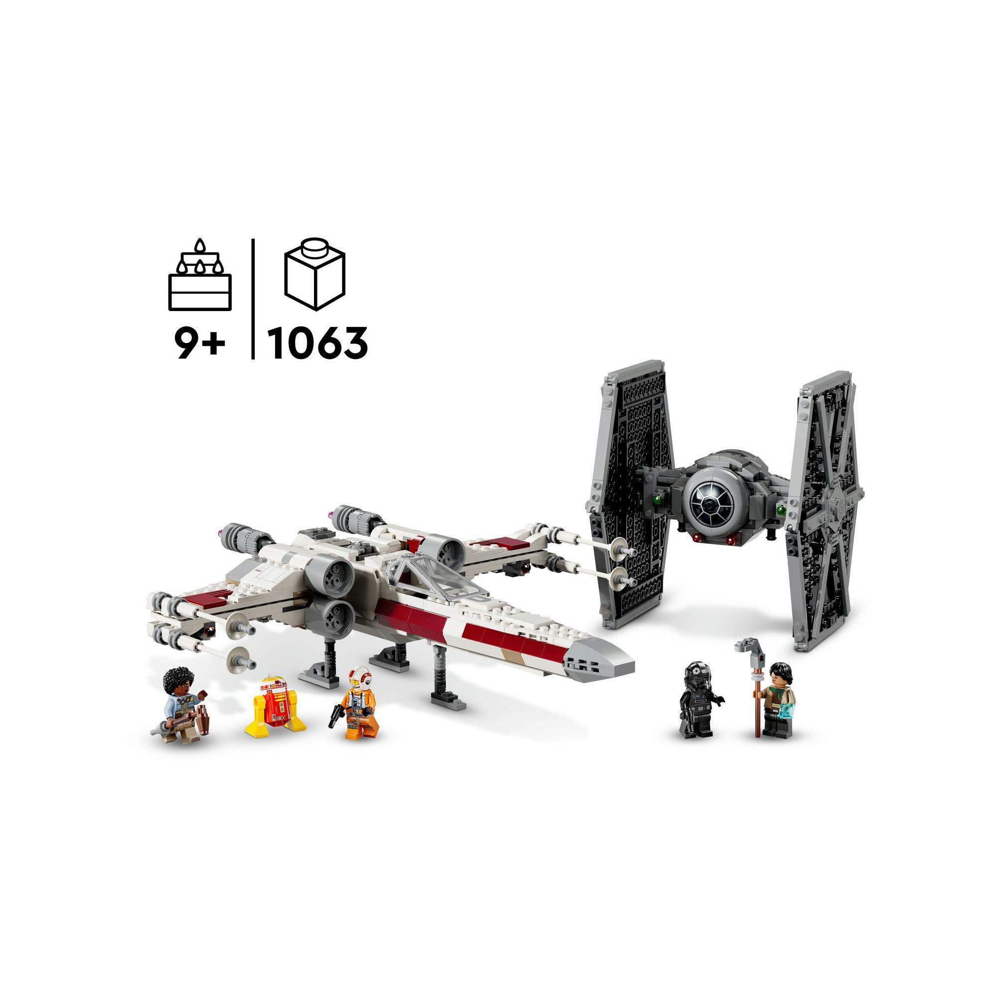 LEGO®  75393 Mash-up TIE Fighter e X-Wing 