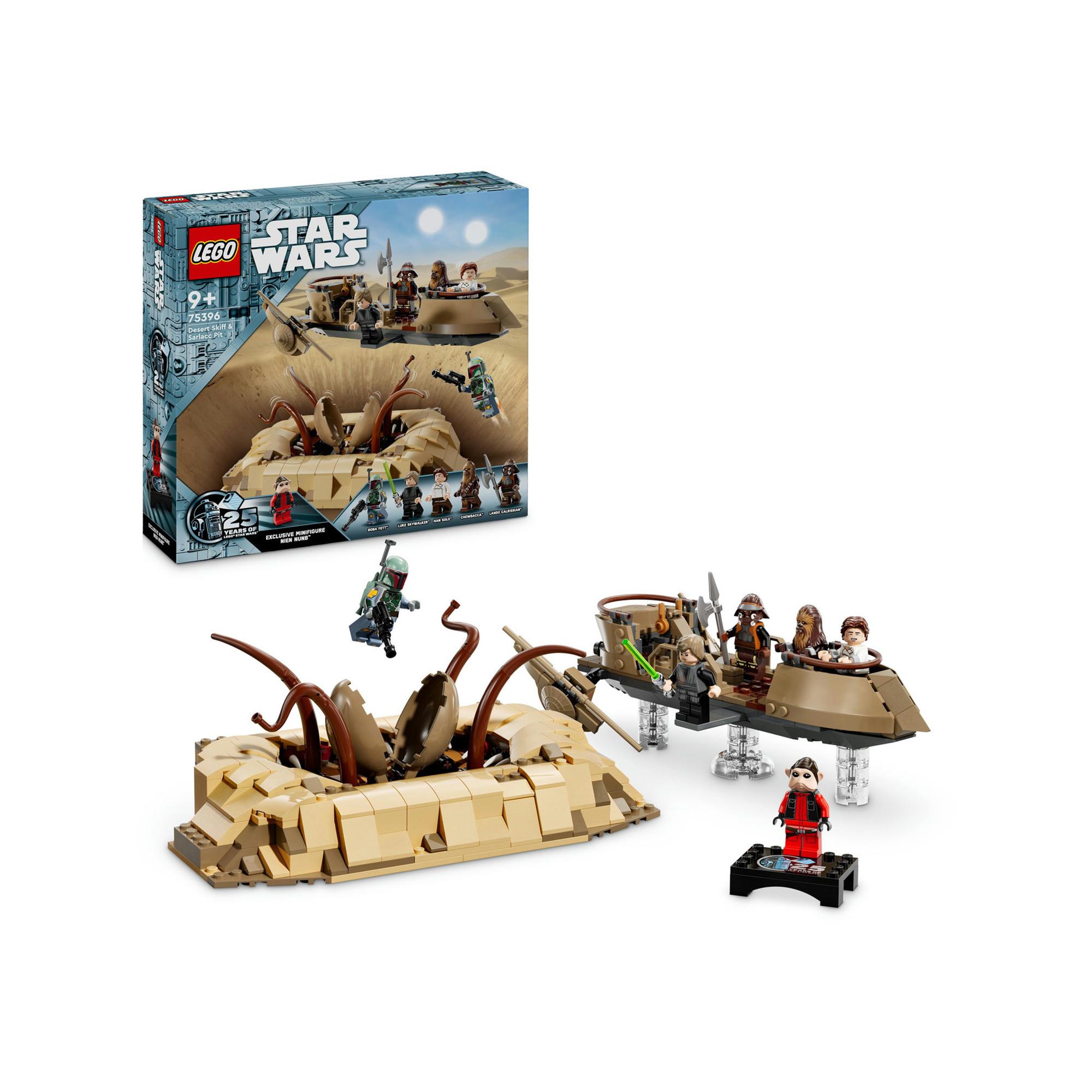 LEGO®  75396 Skiff del deserto e Fossa del Sarlacc 