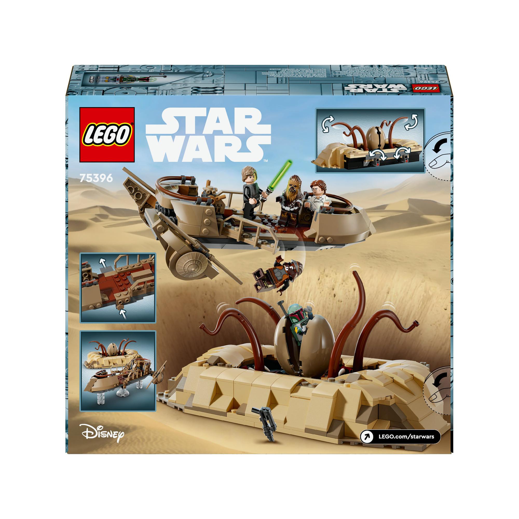 LEGO®  75396 Skiff del deserto e Fossa del Sarlacc 