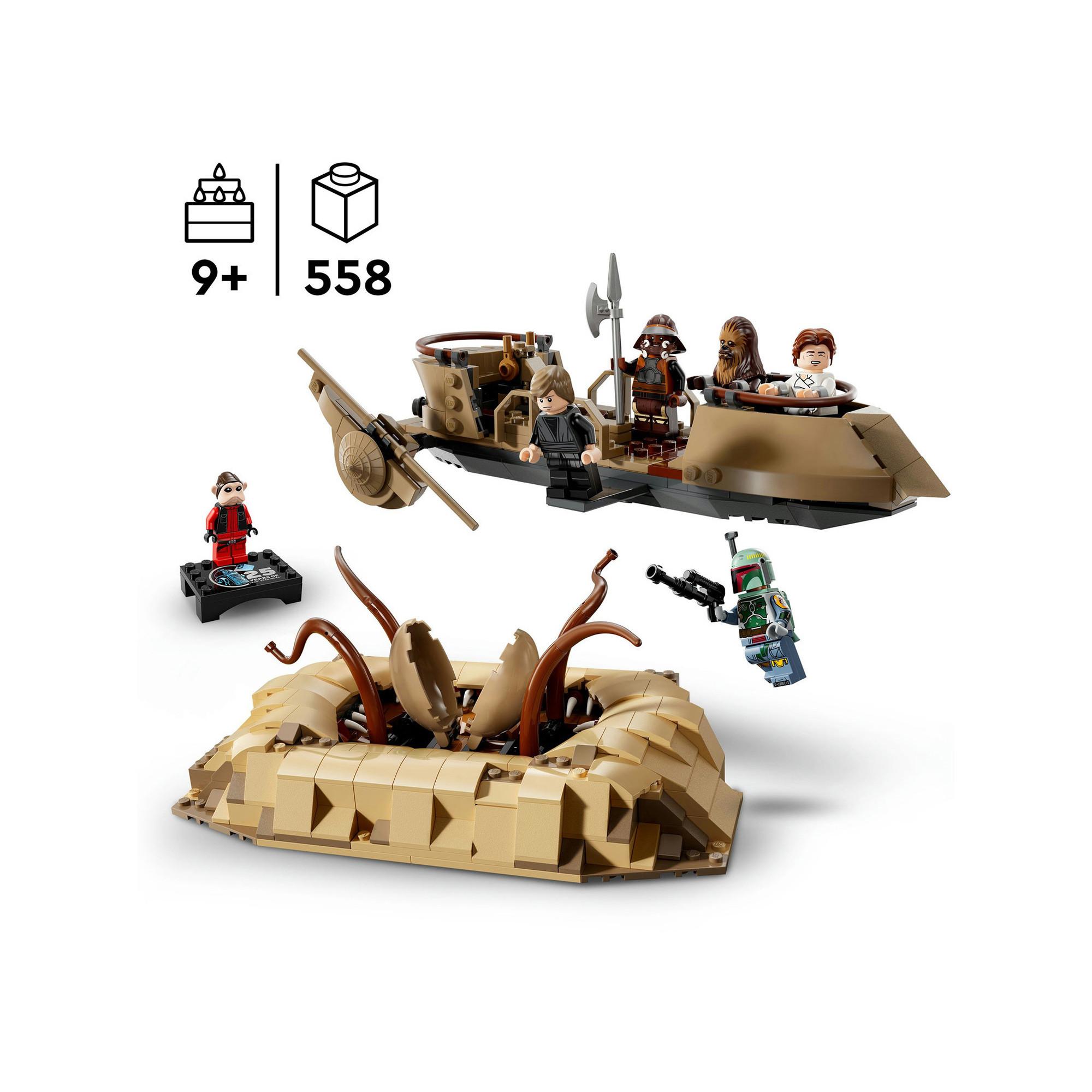 LEGO®  75396 Wüsten-Skiff und Sarlacc-Grube 