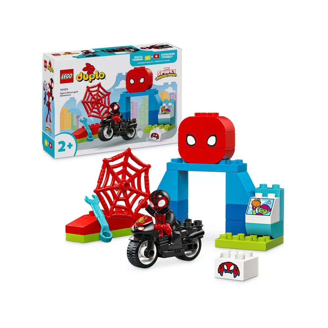 LEGO® - 10424 Spins Motorrad-Abenteuer, Multicolor