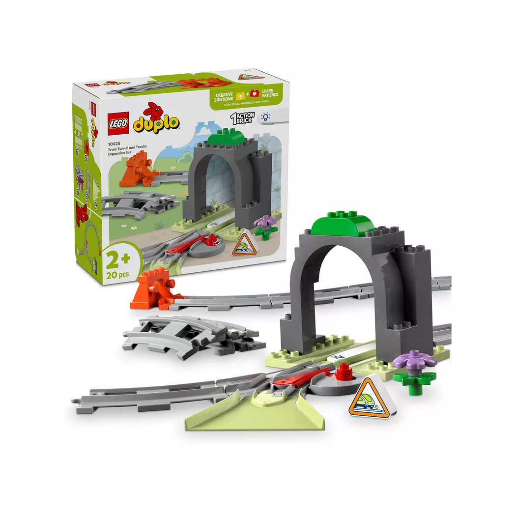 LEGO® - 10425 Eisenbahntunnel und Schienen – Erweiterungsset, Multicolor