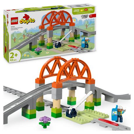 LEGO®   10426 Set d'extension : Les rails et le pont du train 