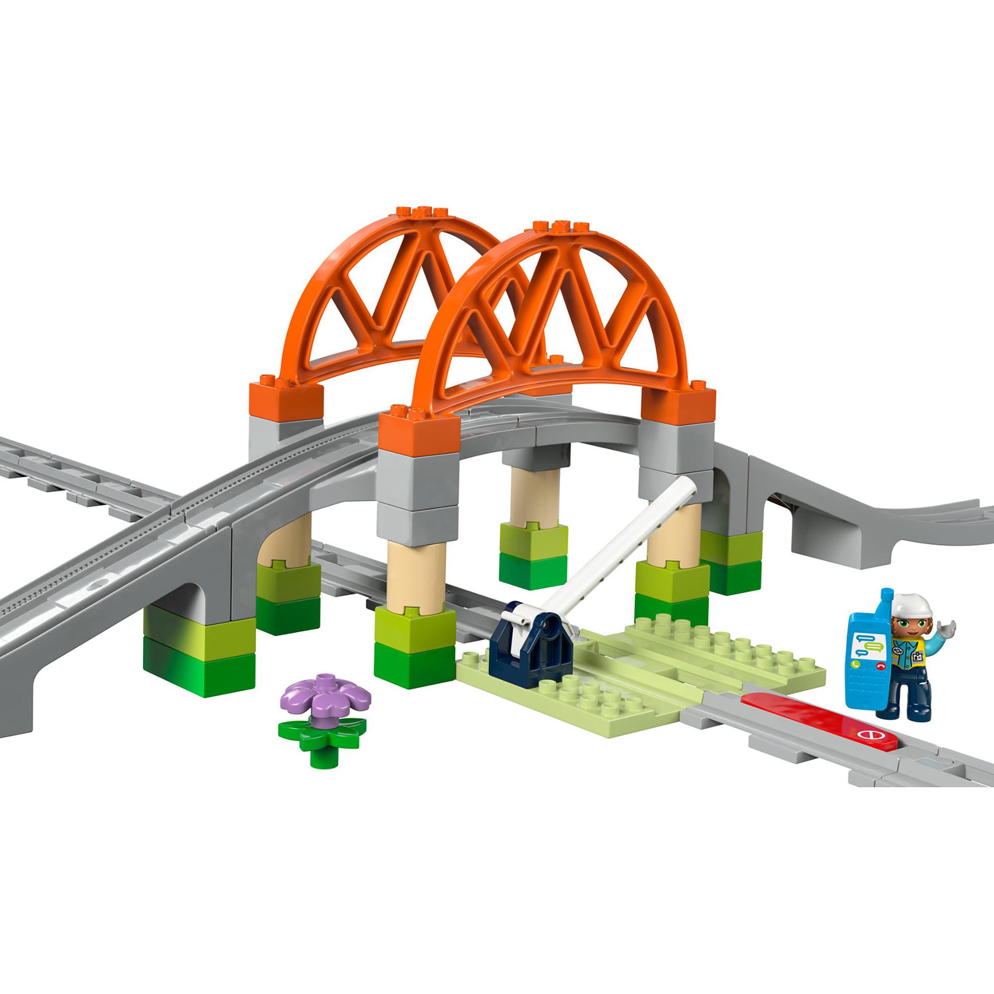 LEGO®  10426 Eisenbahnbrücke und Schienen – Erweiterungsset 