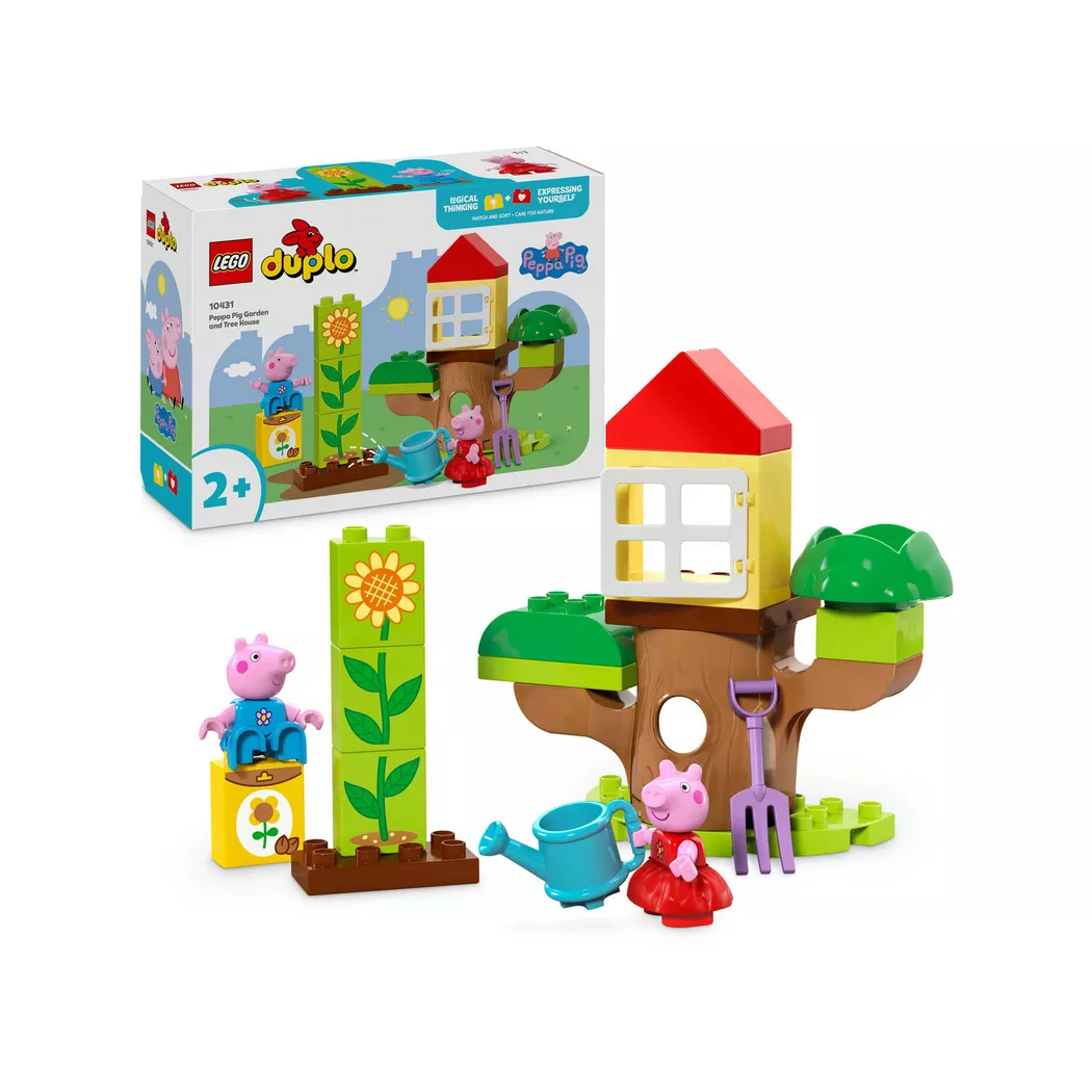 LEGO® - 10431 Peppas Garten mit Baumhaus, Multicolor